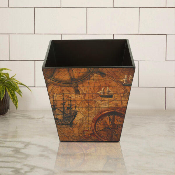 D-3 Dustbin in MDF Global Print