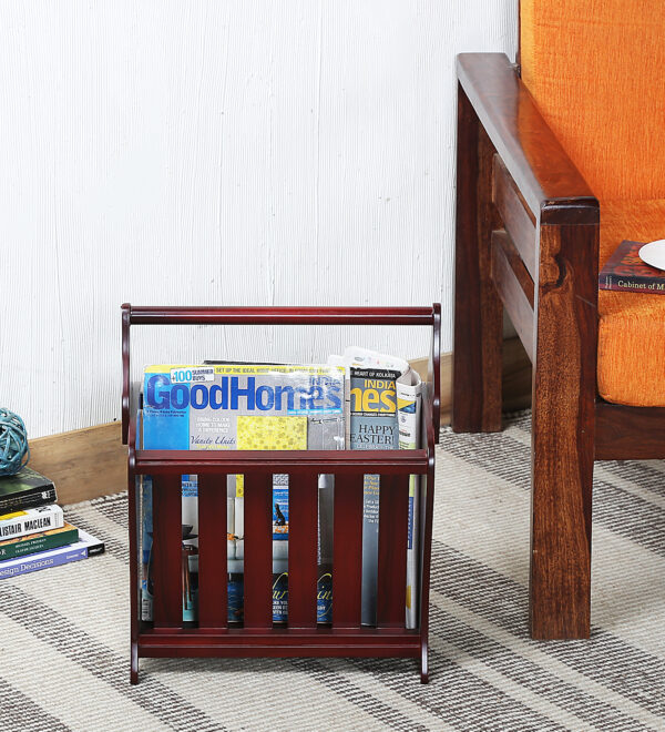 D-9 Magazine Stand Wooden