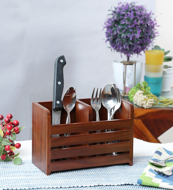 Spoon Stand In Teakwood K-2
