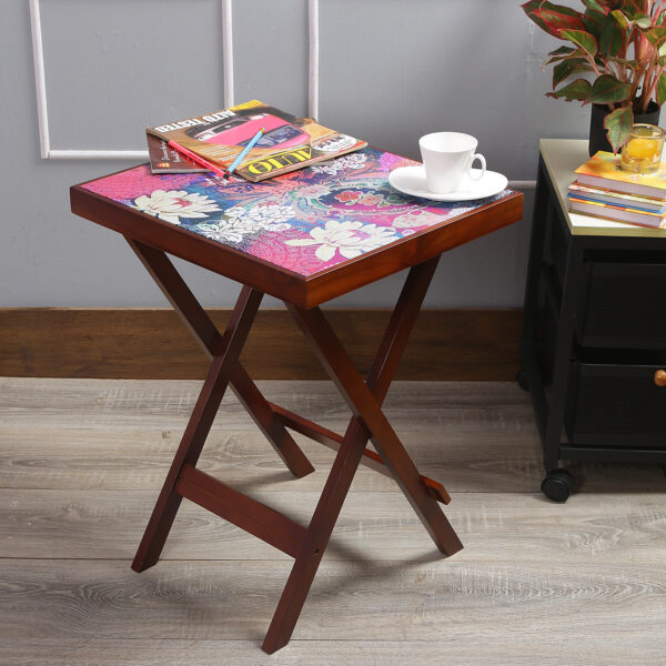 F-2 Side Table Lotus Blue