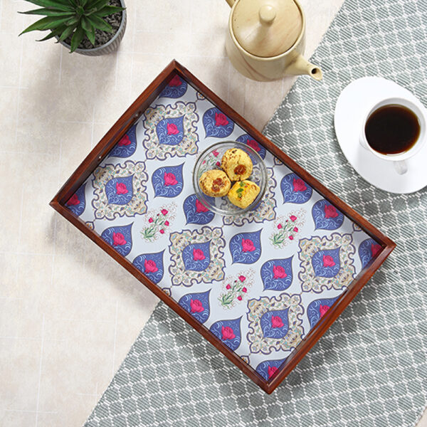 Wooden Boat Shape Tray Digital T-7 Small